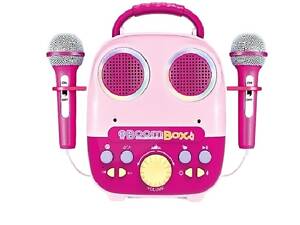 Дитяче іграшкове караоке Yufeng Boom Box USB 27х9х25 см Рожевий (155252)
