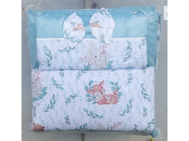 Дитячий Постільний комплект 9 елементів Польща - Фото 6