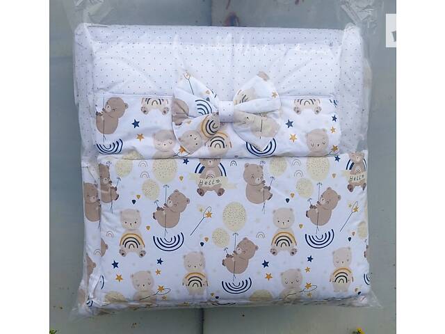 Дитячий Постільний комплект 9 елементів Польща - Фото 5