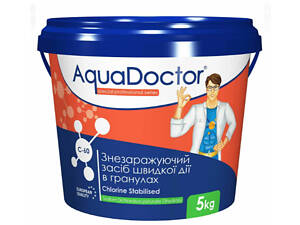 Дезинфектант на основе хлора быстрого действия AquaDoctor C-60