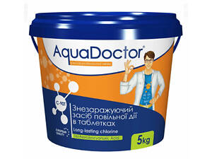 Дезинфектант на основе хлора длительного действия AquaDoctor C-90T