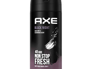 Дезодорант AXE Black Night спрей 150 мл (8690637879203/8710908052040)