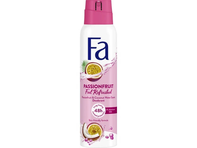 Дезодорант Fa Passion Fruit Feel Refreshed Deo Spray Маракуя 150 мл (9000101726732) - Фото 1