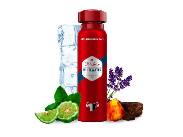Дезодорант Old Spice Whitewater аерозольний 150 мл (4084500479821) - Фото 7