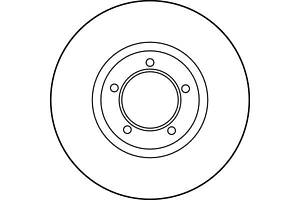 Гальмівний диск TRW DF1826