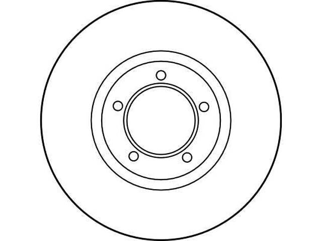 Гальмівний диск TRW DF1826