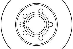 Гальмівний диск TRW DF2809