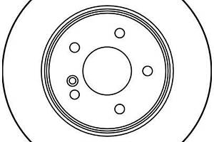 Гальмівний диск TRW DF2813