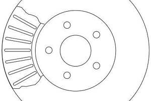 Гальмівний диск TRW DF4147