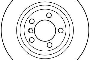 DF4166 TRW - Гальмівний диск
