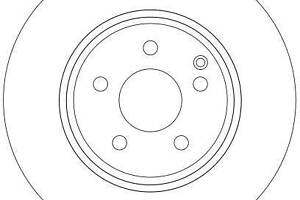 Гальмівний диск TRW DF4264