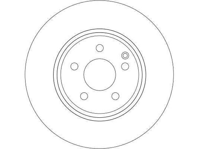 DF4264 TRW - Гальмівний диск