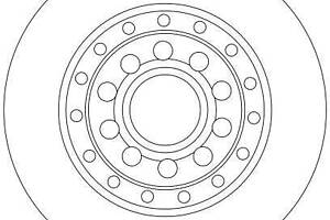 DF4269  TRW - Гальмівний диск