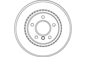 Гальмівний диск TRW DF4450