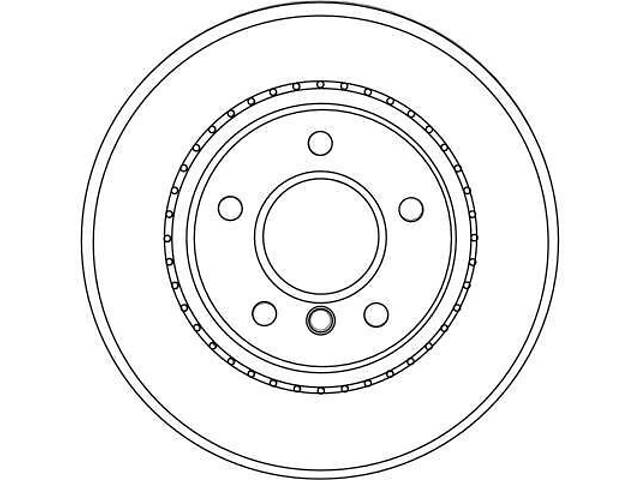 Гальмівний диск TRW DF4450