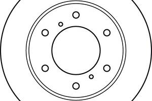 Гальмівний диск TRW DF4920