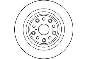 Гальмівний диск TRW DF6038S