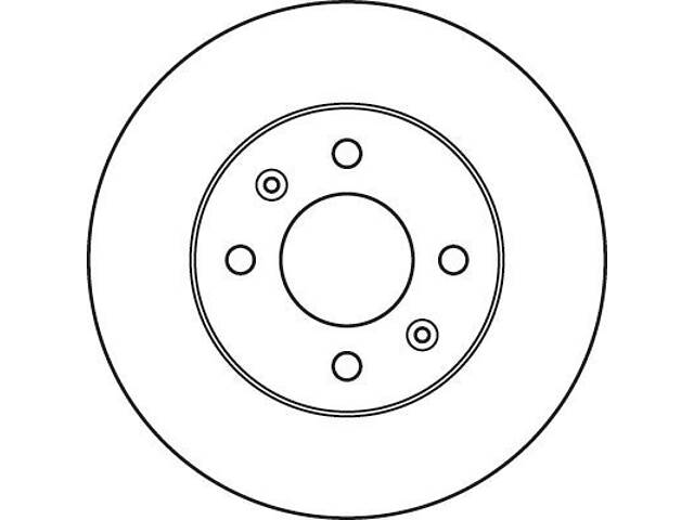 Гальмівний диск TRW DF6040