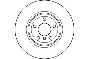 Гальмівний диск TRW DF6070S