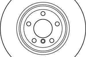 Гальмівний диск TRW DF6070S