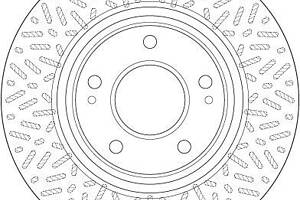 DF6259 TRW - Гальмівний диск