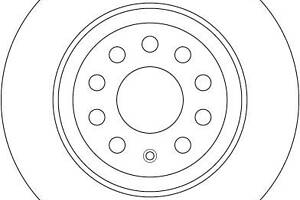 Гальмівний диск TRW DF6504