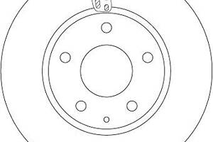 Гальмівний диск TRW DF6661S