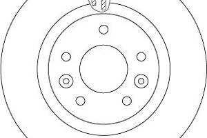 Гальмівний диск TRW DF6786