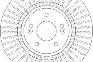 DF7973 TRW - Гальмівний диск