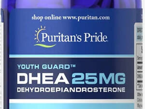 ДГЕА (дегідроепіандростерон) Puritan's Pride DHEA 25 мг 100 таб