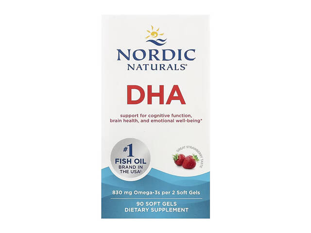 DHA - 90 softgels - Фото 1