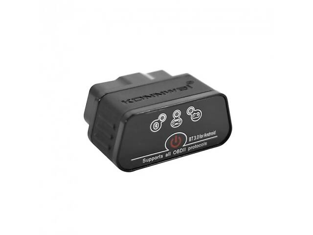 Диагностический автомобильный OBDII сканер KONNWEI KW903 ELM327 Bluetooth 3.0 для Windows Android IOS - Фото 1