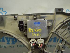 Диффузор кожух радиатора с моторами вентиляторов Lexus RX350 10-15 с компьютером (01) 16711-0P150