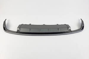 Дифузор в стилі S-Line на Audi A6 C7 2014-2018 рік (Звичайний бампер)