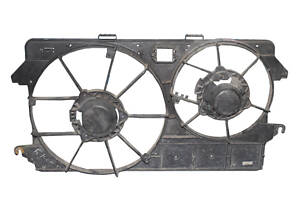 Дифузор вентилятора радіатора 1.8DI 1.8TDCI 2 секц. 2T14-8C607-GA, 2T14-8C607-FA, Ford Connect 2002-2013