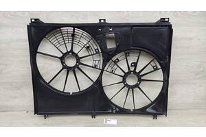 Диффузор кожух вентилятора радиатора Toyota Highlander XU50 (2014-2019) 16711-0P240 Деф. (крепеж)