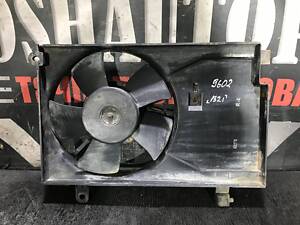 Диффузор основного радиатора в сборе с вентилятором 6 лопастей, Правый 1.6 16V Chevrolet Aveo T200/T250 96536520 9602