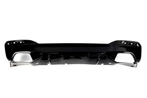 Дифузор заднього бампера на BMW 5 Series G30 2017-2022 рік у стилі M-Performance