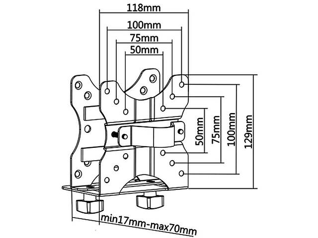 Digitus DA-90360 VPR 1-0 кріплення для міні ПК (DA-90360). Нове! - Фото 3