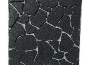 Дикий камінь гнучкий 500х500х20 мм - Чорний