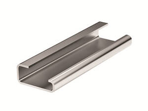 DIN-рейка 32х15х1.5мм L=2м суцільна з насічкою [02120] G1 Quadro ДКС