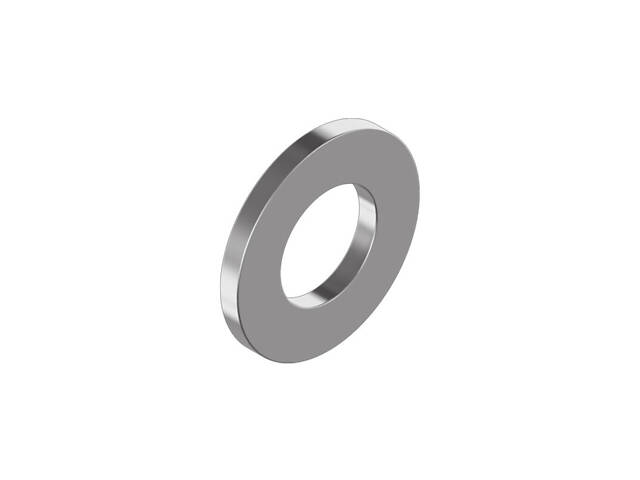 DIN125-2 М8 зовнішній ⌀16мм товщина 1,6мм сталь шайба плоска цинк білий [7O20000007O0820002] Metalvis - Фото 1