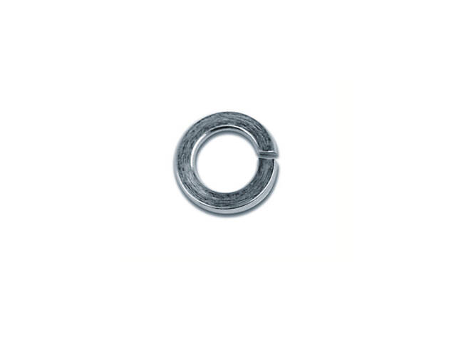 DIN127 М12 внешний ⌀21,1мм толщина 2,5мм сталь шайба пружинная (гровер) цинк белый [CM131200] ДКС - Фото 1