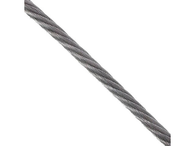 DIN3052 Трос сталевий ø1мм 1х7 оцинкований (200 пог.м) [91CTR0091CTR00017H] Metalvis - Фото 1