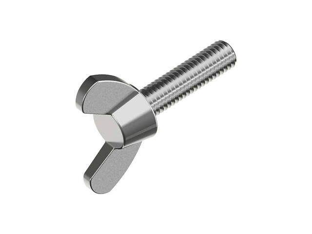 DIN316A М4х12 сталь гвинт баранцевий оцинкований повна різьба крок 0,7 [5K20000005KO40122A] Metalvis - Фото 1