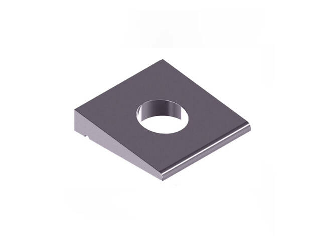 DIN434 М12 товщина 2,5-4,9мм сталь шайба коса цинк білий (100 шт.) [7R00000007K1420000] Metalvis - Фото 1