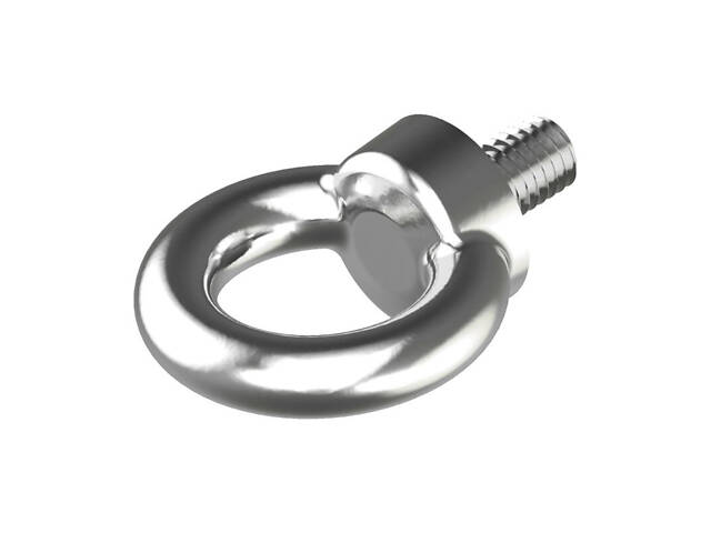 DIN580 М14х20 сталь болт з кільцем (рим-болт) оцинкований (5шт.) [5M8200000B5M814200] Metalvis - Фото 1