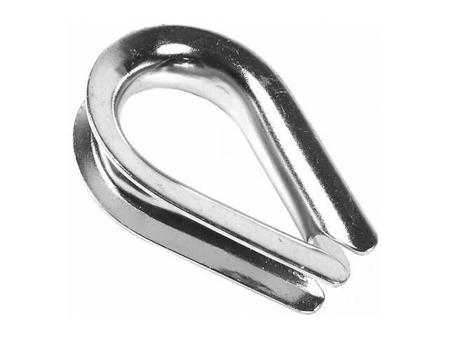 DIN6899 Коуш для троса ø6мм нержавіюча сталь (20 шт.) [N3KO0000N3KO060001] Metalvis - Фото 1