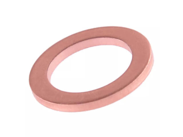 DIN7603A М10 зовнішній ⌀16мм товщина 1мм мідь шайба мідна (200 шт.) [7U00000007U1016106] Metalvis - Фото 1