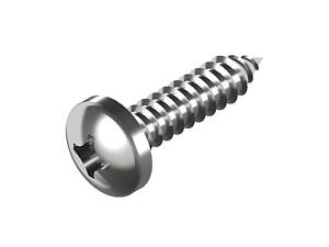 DIN7981 5,5х70 PH3 Саморіз нержавіюча сталь повна різьба напівкругла головка (200 шт.) [N8050000N805557000] Metalvis